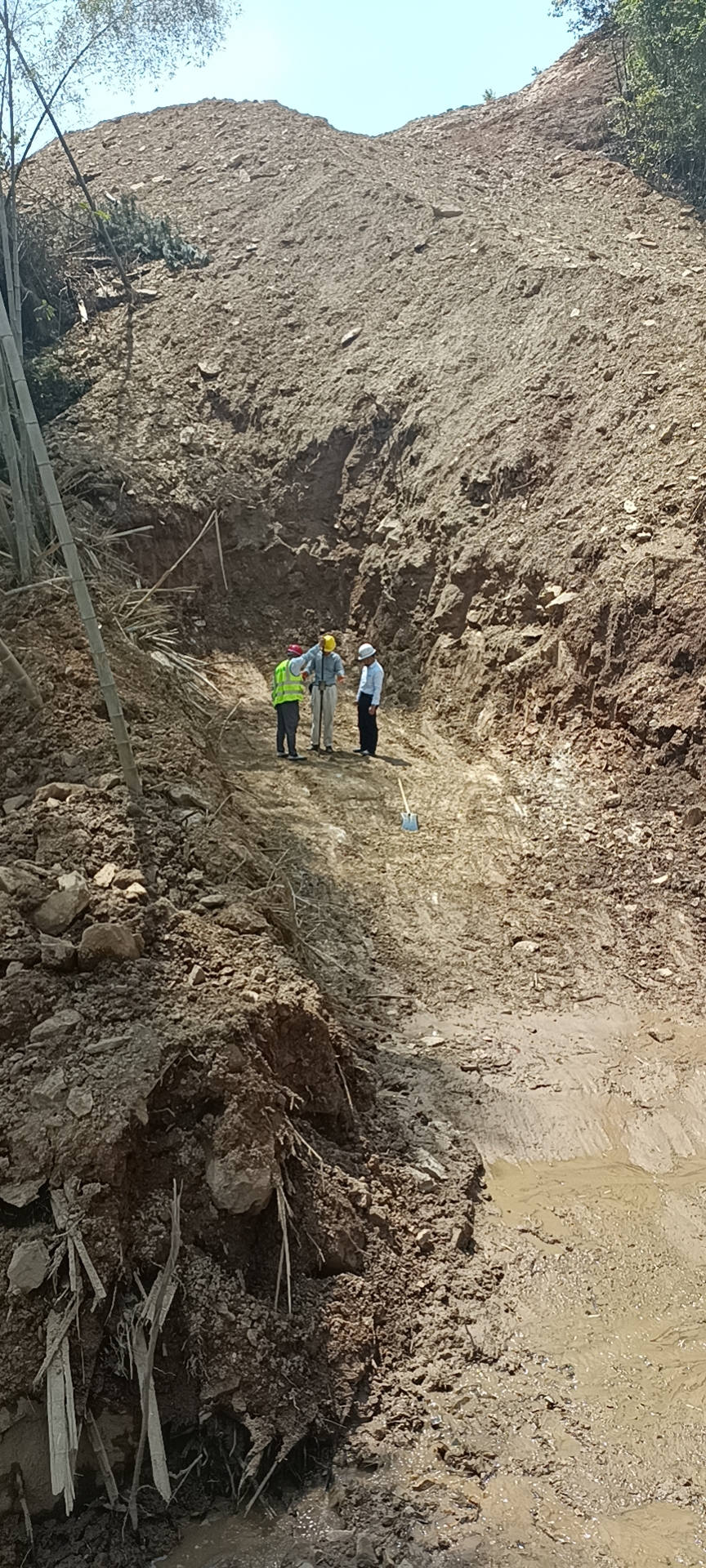 桐城抽水蓄能復(fù)建道路檢測