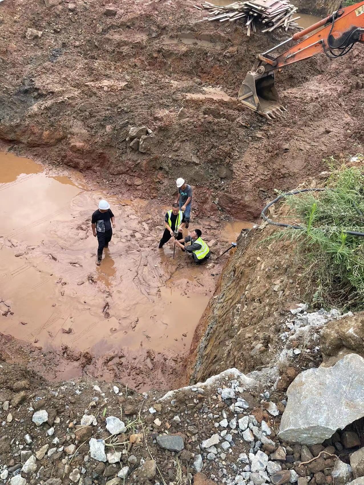 懷寧縣黃墩鎮(zhèn)面前畈橋橋臺地基承載力檢測